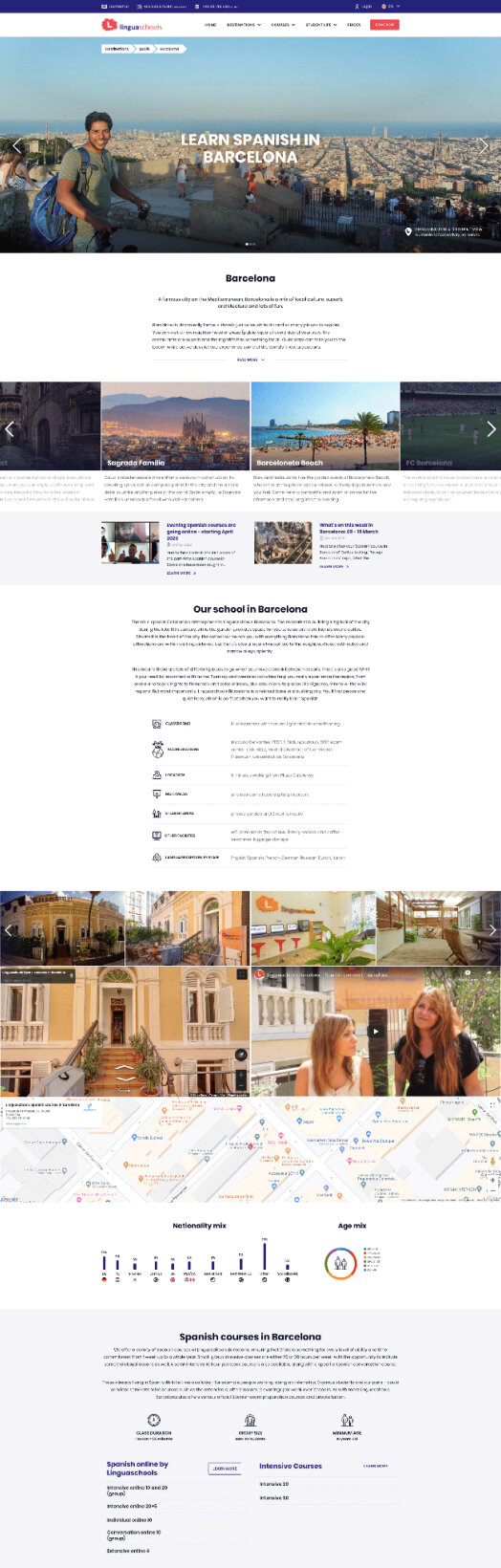Sample image of site